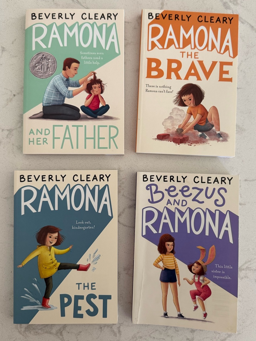 Ramona 4 Book Set by Beverly Cleary